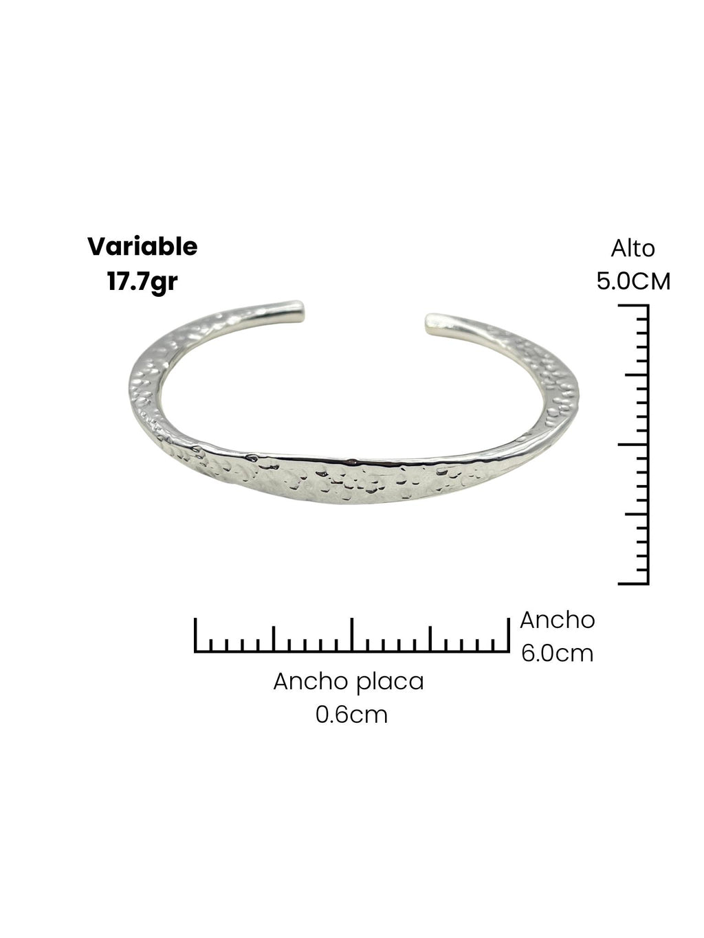 BRAZALETE MARTILLADO