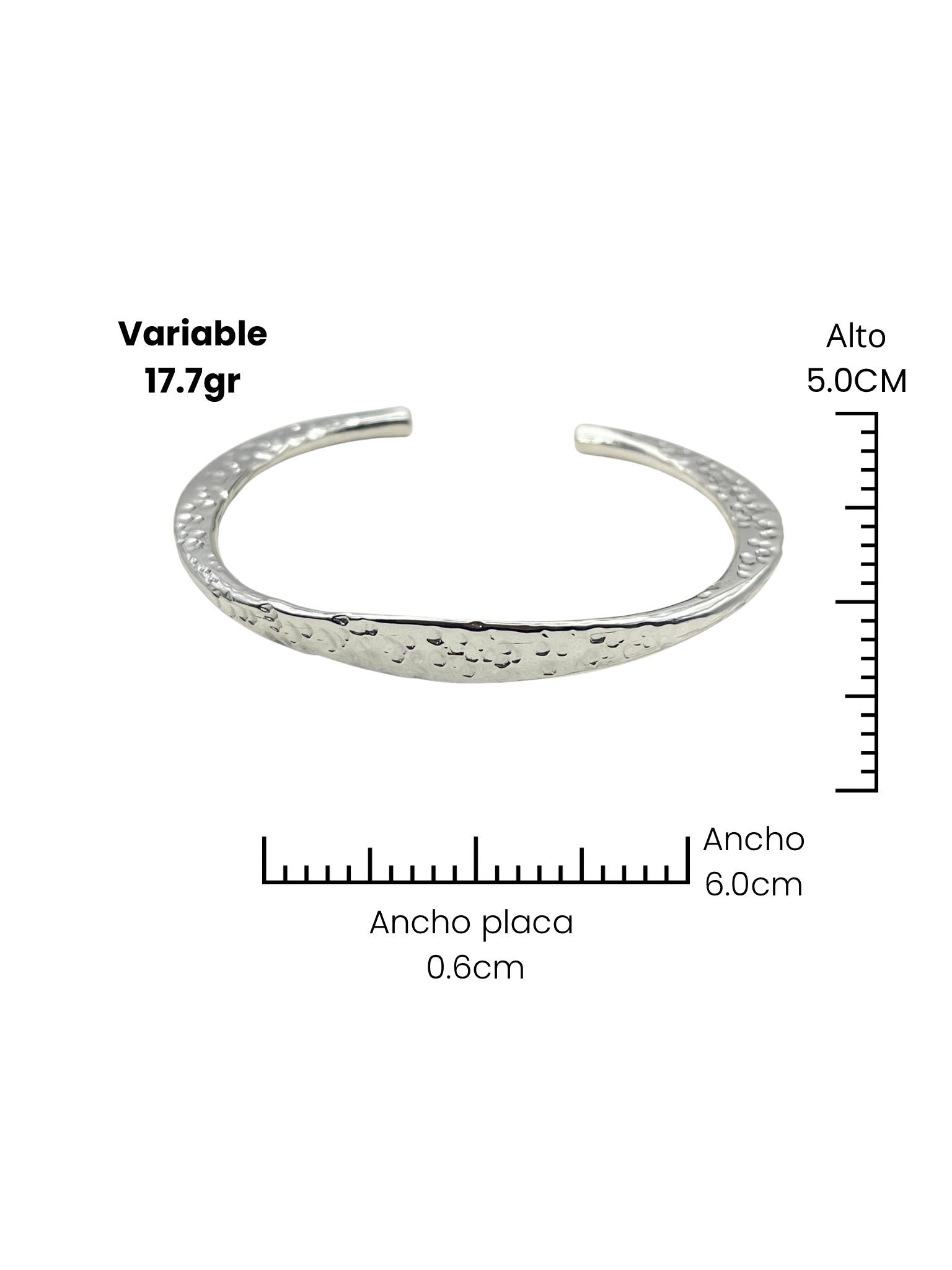 BRAZALETE MARTILLADO