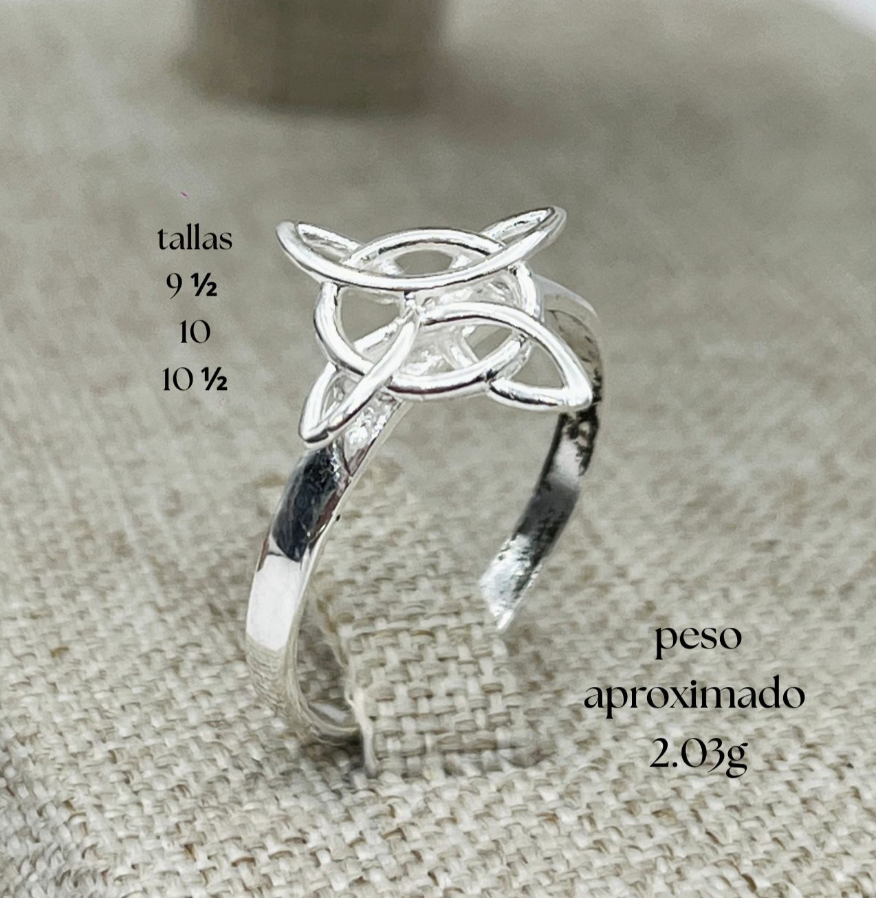 ANILLO NUDO DE BRUJA