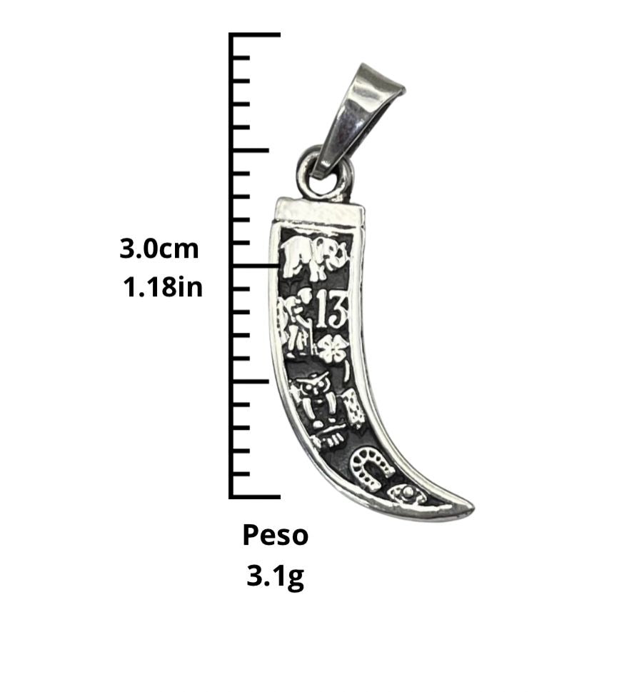 DIJE COLMILLO DE LA SUERTE