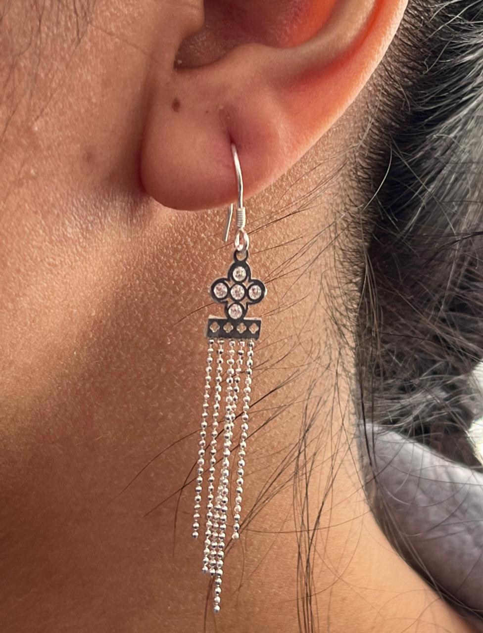 ARETE TREBOL COLGANTE LARGO