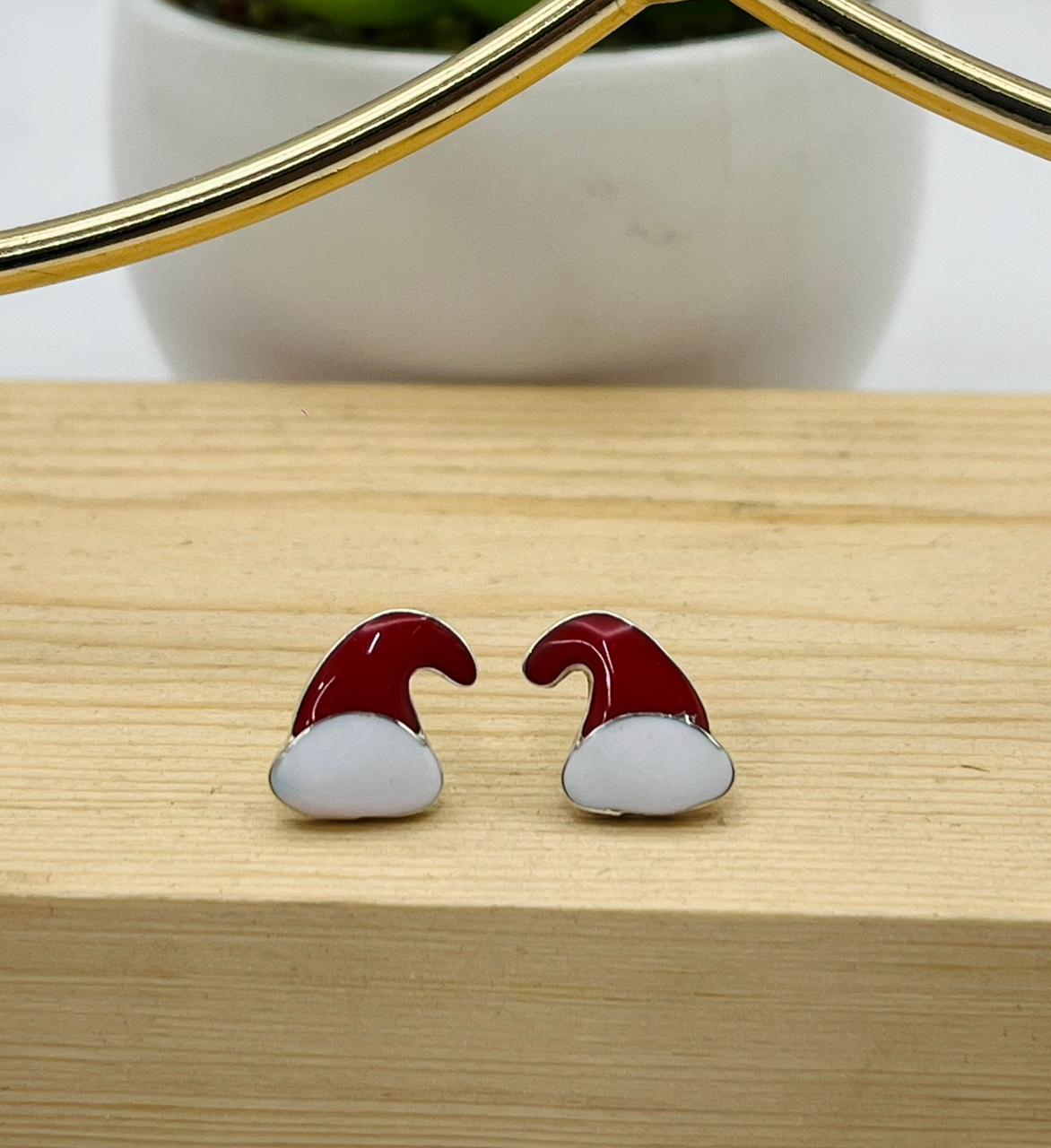 ARETE DE GORRO DE NAVIDAD