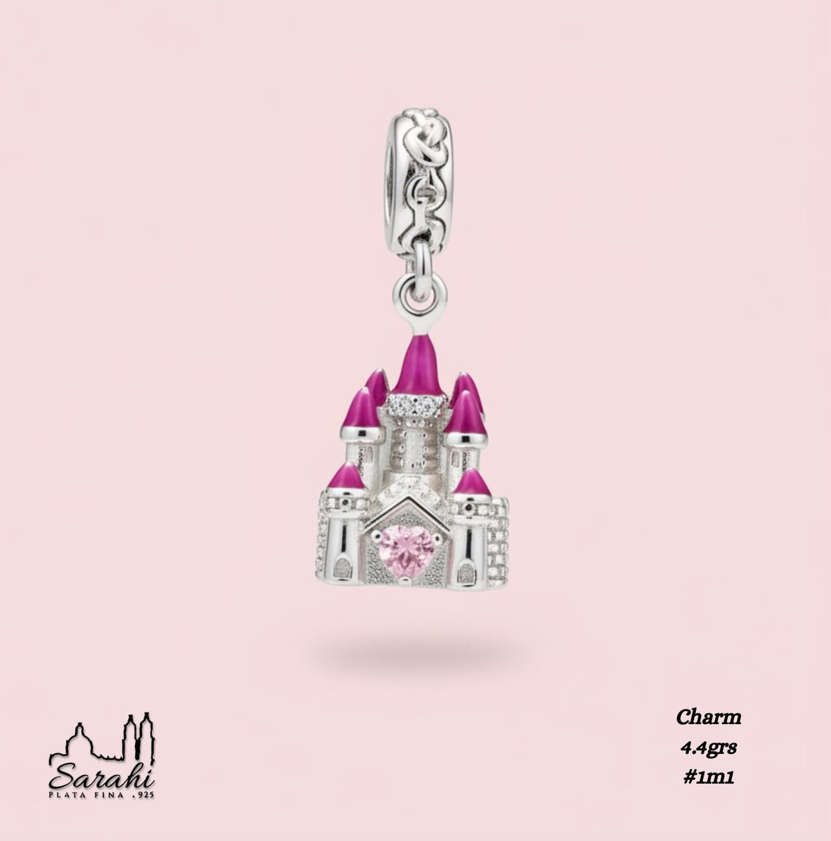 CHARM CASTILLO DE DISNEY TIPO PAN