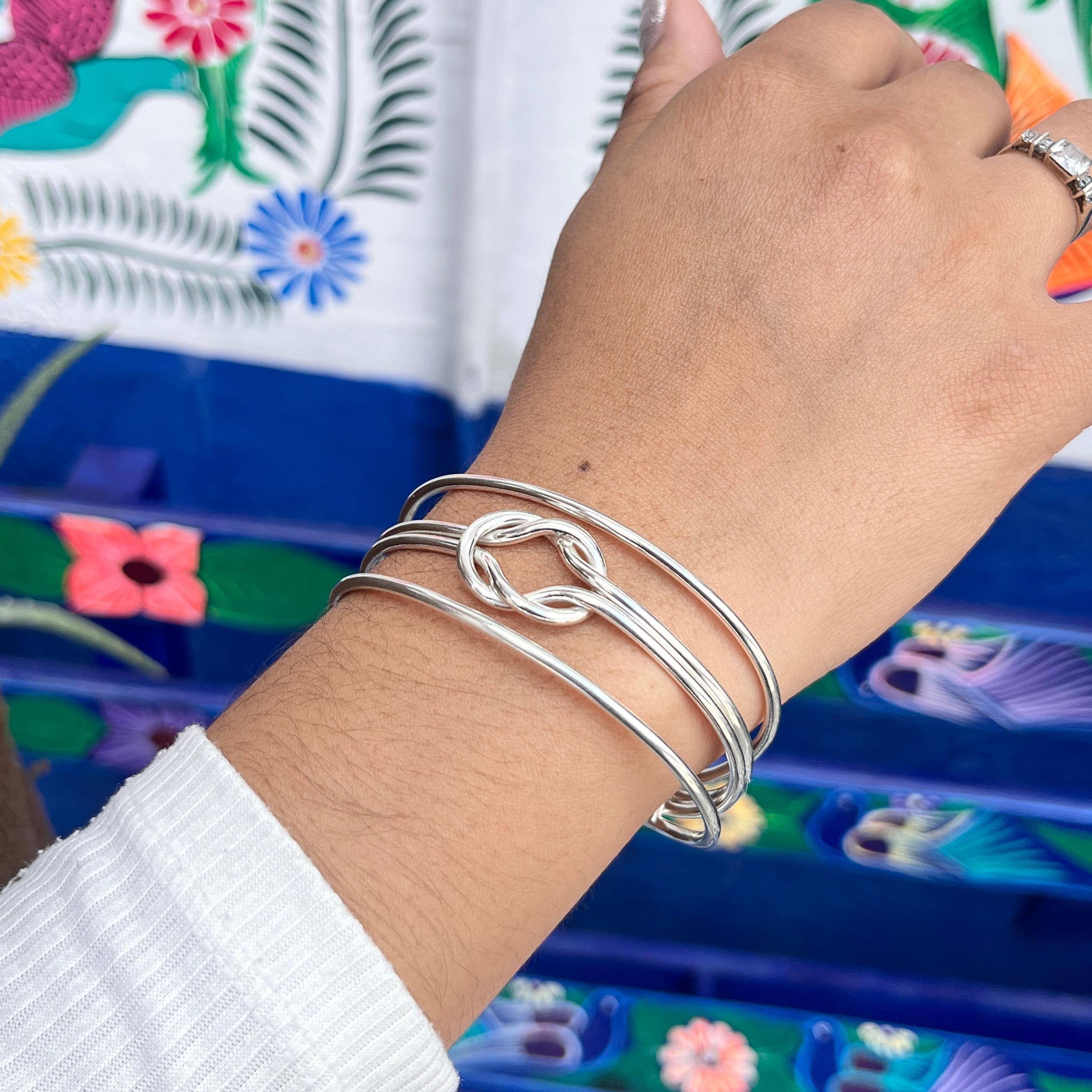BRAZALETE NUDO DE 3 AROS