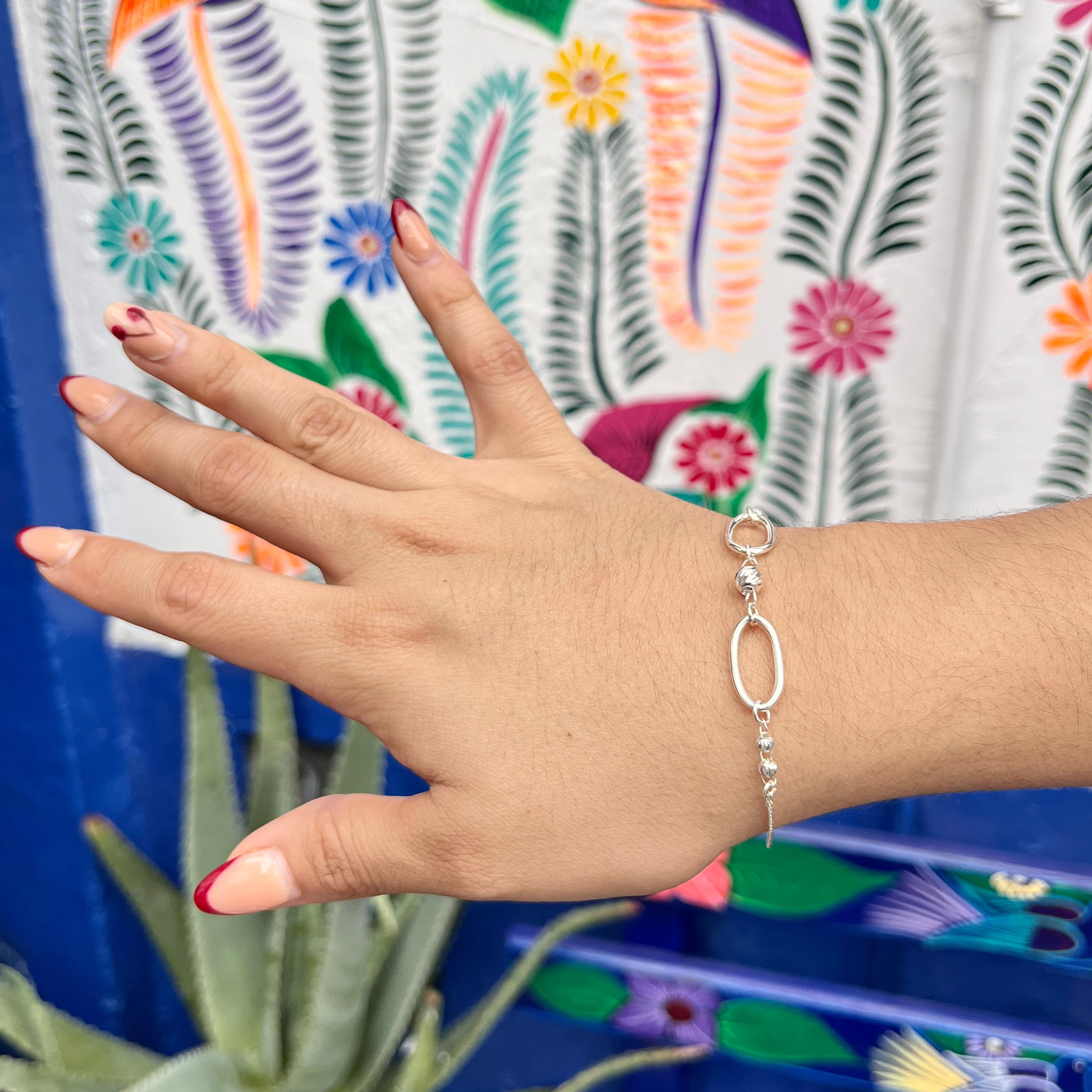 PULSERA ESLABON OVALO